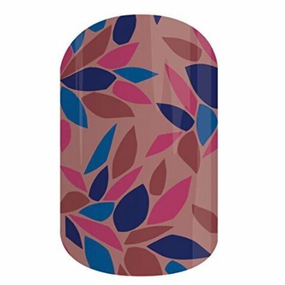 Jamberry Hint Of Marsala Full Sheet Nail Wraps 4R49 - Picture 1 of 10